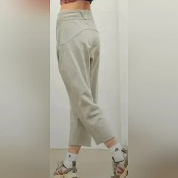 FREE PEOPLE MOVEMENT Heather Grey Summit Scout Pants - Picture 2 of 8